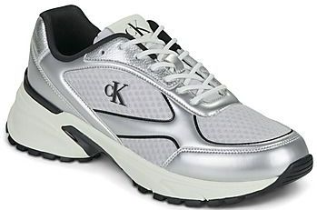 Calvin Klein Jeans  HIKE RUNNER LACEUP MESH MIX MET  Sneakers  heren Grijs