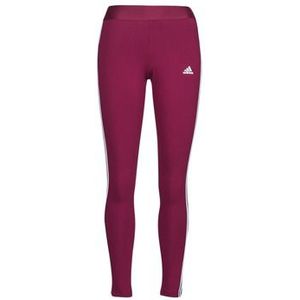 adidas  3 Stripes Leggings  Broeken  dames Bordeau