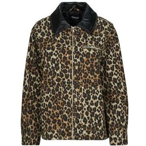 Only - ONLIVRA CANVAS - Windjack - Bruin - Dames