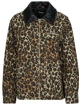 Only - ONLIVRA CANVAS - Windjack - Bruin - Dames
