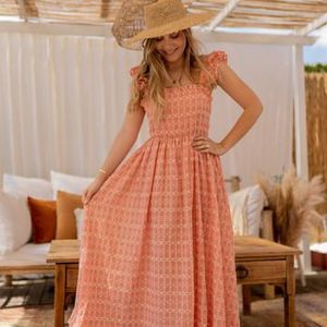 Céleste  AURORE  jurken  dames Roze