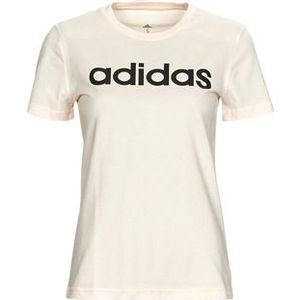 adidas  W LIN T  Shirts  dames Beige