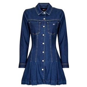 Tommy Jeans  DENIM PLEATED TRUCKER DRESS  Jurken dames Marine