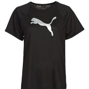 Puma  EVOSTRIPE TEE  Shirts  dames Zwart