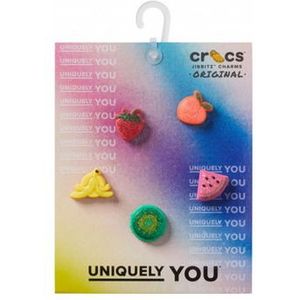 Crocs  JIBBITZ Sparkle Glitter Fruits 5 Pack  Schoenaccessoires heren Multicolour