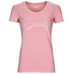 Guess  SS RN ADELINA TEE  Shirts  dames Roze