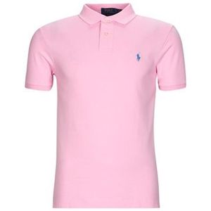 Polo Ralph Lauren  POLO AJUSTE SLIM FIT EN COTON BASIC MESH  Shirts  heren Roze