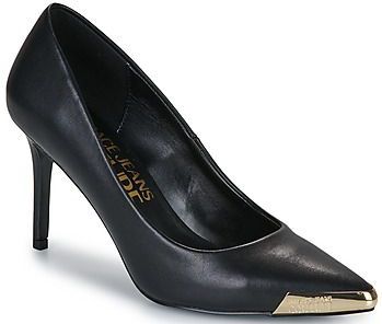 Versace Jeans Couture - Schoenen - Zwart - Leer - Dames