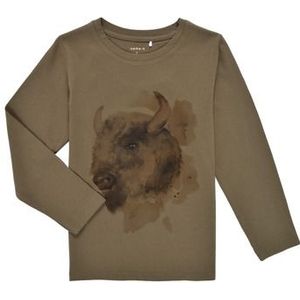 Name it  NMMKEVIN LS TOP  Shirts  kind Kaki