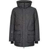 Superdry - City Tweed - Gewatteerde Parka Jas - Luxe - Losse Pasvorm