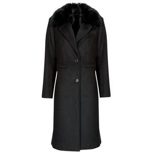 Guess - Karole FUR Collar Coat W5Bl 19 W2642 - Mantel - Zwart