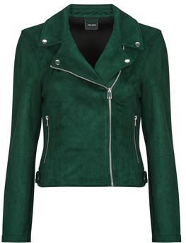 Vero Moda - VMJOSE - Leren Jas - Groen - Dames