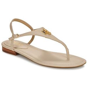 Lauren Ralph Lauren  ELLINGTON-SANDALS-FLAT SANDAL  sandalen  dames Beige