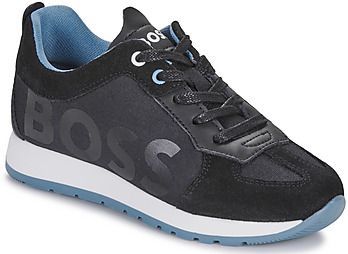 BOSS - J51309/09B - Sneakers - Zwart - Kind