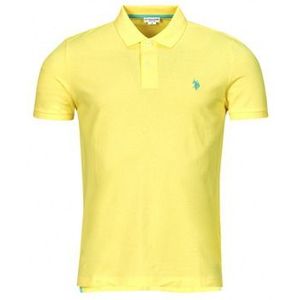 U.S Polo Assn.  KING  Shirts  heren Geel