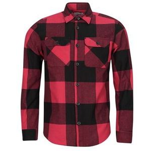 Jack &amp; Jones  JJEDARREN BUFFALO OVERSHIRT LS  overhemden  heren Rood