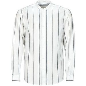 Selected  SLHREGNEW-LINEN  overhemden  heren Wit