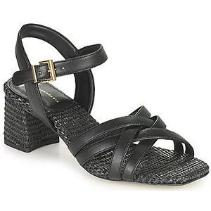 Cosmo Paris  ZAGGI-VEGRAF  sandalen  dames Zwart