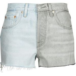 Levis  ICE BLOCK  Broeken  dames Blauw