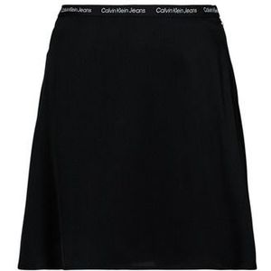 Calvin Klein Jeans  LOGO ELASTIC SKIRT  Rokken  dames Zwart
