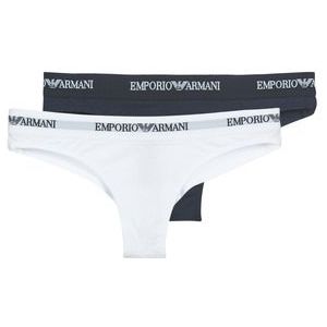 Emporio Armani  CC317-PACK DE 2  Slips dames Blauw