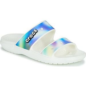 Crocs  CLASSIC CROCS SOLARIZED SANDAL  slippers  dames Wit