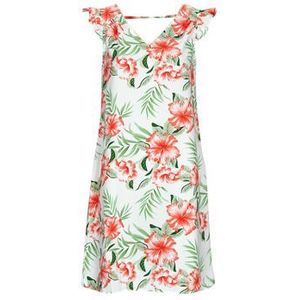 Only - ONLSYLVIE FR LIFE S/S FRILL DRESS - Korte Jurk - Multicolour