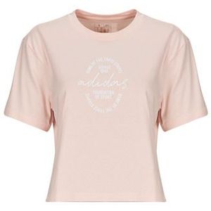 adidas - Brand Love Signature - T-shirt - Roze - Dames