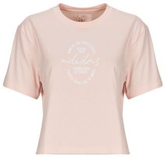 adidas - Brand Love Signature - T-shirt - Roze - Dames
