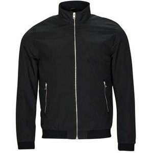 Jack &amp; Jones  JJERUSH HARRINGTON BOMBER  Jassen  heren Zwart