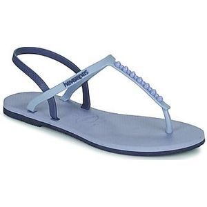 Havaianas  YOU PARATY STUDS  sandalen  dames Blauw