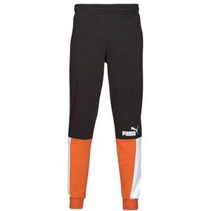 Puma  ESS+ BlOCK SWEATPANT TR  broeken  heren Zwart