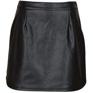 Noisy May  NMPROOF HW PU SKIRT  Rokken  dames Zwart