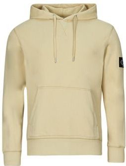 Calvin Klein - Hoodie - Beige - Heren - Katoen