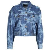 Desigual - OKLAHOMA - Spijkerjack - Blauw - Dames