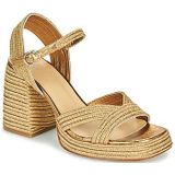 Castañer - Valle - Pumps - Geel - 10 cm Hakhoogte