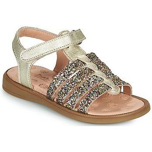 Acebo's  5498GE-PLATINO-J  sandalen  kind Goud