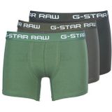 G-Star Raw  CLASSIC TRUNK CLR 3 PACK  Boxers heren Groen