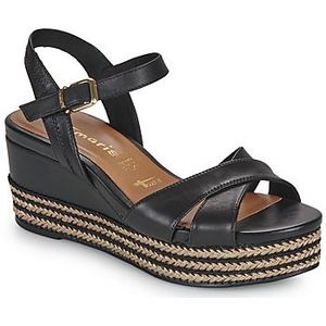 Tamaris  28001-003  sandalen  dames Zwart