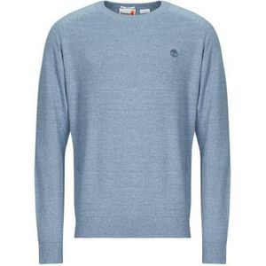 Timberland  Cotton Raglan Sleeve CrewNeck Sweater  Truien  heren Blauw