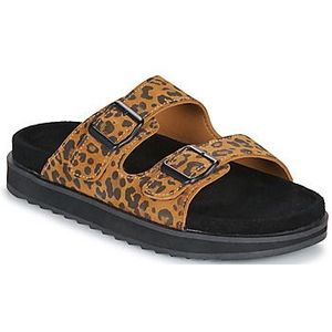 D.Franklin  405 NORDIC SANDAL  slippers  dames Bruin