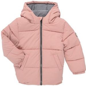 PETIT BATEAU - Donsjas - Roze - Polyester - Met Kap
