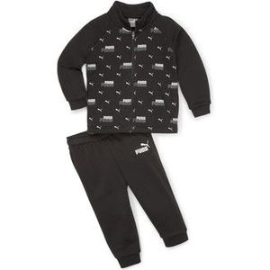 Puma  MINICATS AOP JOGGER  Setjes kind Zwart
