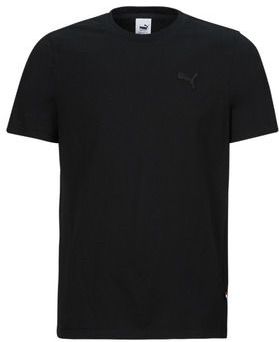 PUMA - T-shirt - Zwart - Katoen - Korte Mouwen - Made in France