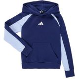 adidas Performance Hoodie - J CB FL HD - Donkerblauw/Globaal/Wit - adidas Performance - 16 jaar (176) - Hoodie