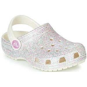 Crocs  CLASSIC GLITTER CLOG K  klompen  kind Wit