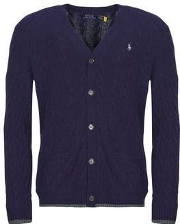 Polo Ralph Lauren - Gebreid Vest - Marine / Grijs Gemêleerd