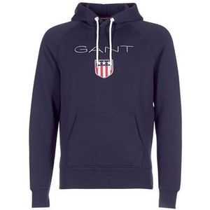 Gant  GANT SHIELD SWEAT HOODIE  Truien  heren Blauw