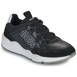 BOSS Kidswear - Kindersneakers - Gecoat Synthetisch Materiaal - Met Logo