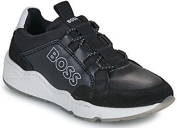 BOSS Kidswear - Kindersneakers - Gecoat Synthetisch Materiaal - Met Logo
